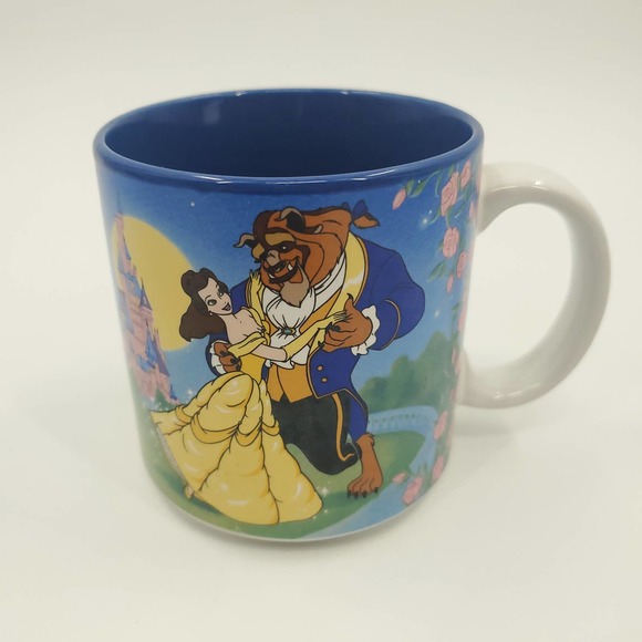 Disney Beauty & The Beast Coffee Mug Japan - Picture 3 of 5